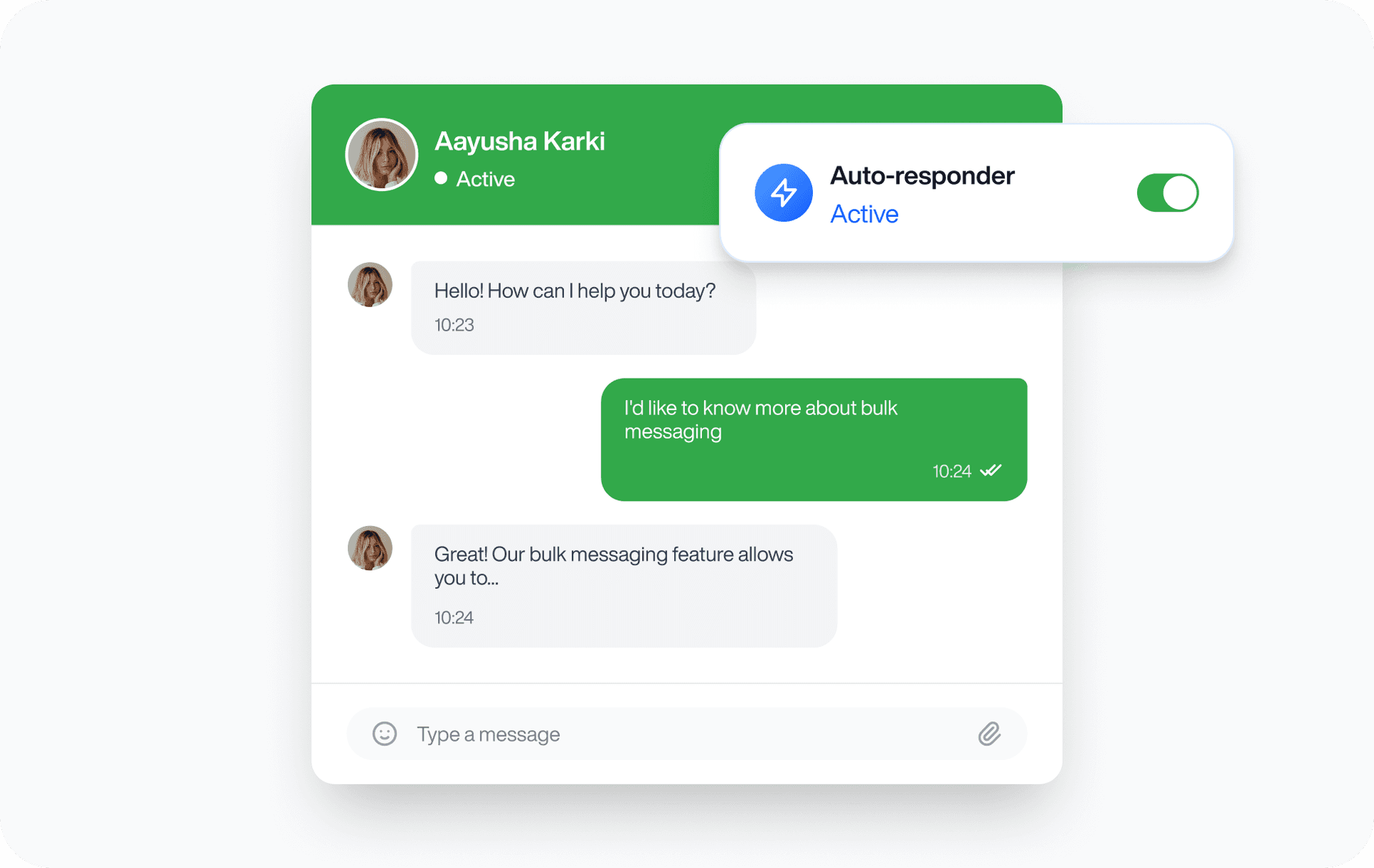 Autoresponder Feature